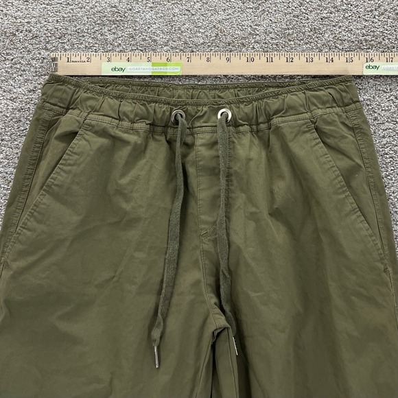 Astrid Jogger Pant Womens L Green Beachcomber Crop Quiet Luxury Resort Italy NWT - Picture 8 of 12